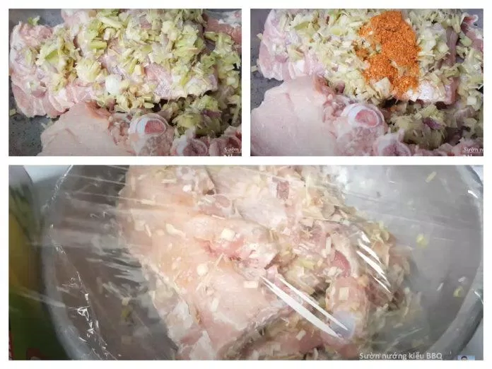 Ướp sườn trong vòng 1h