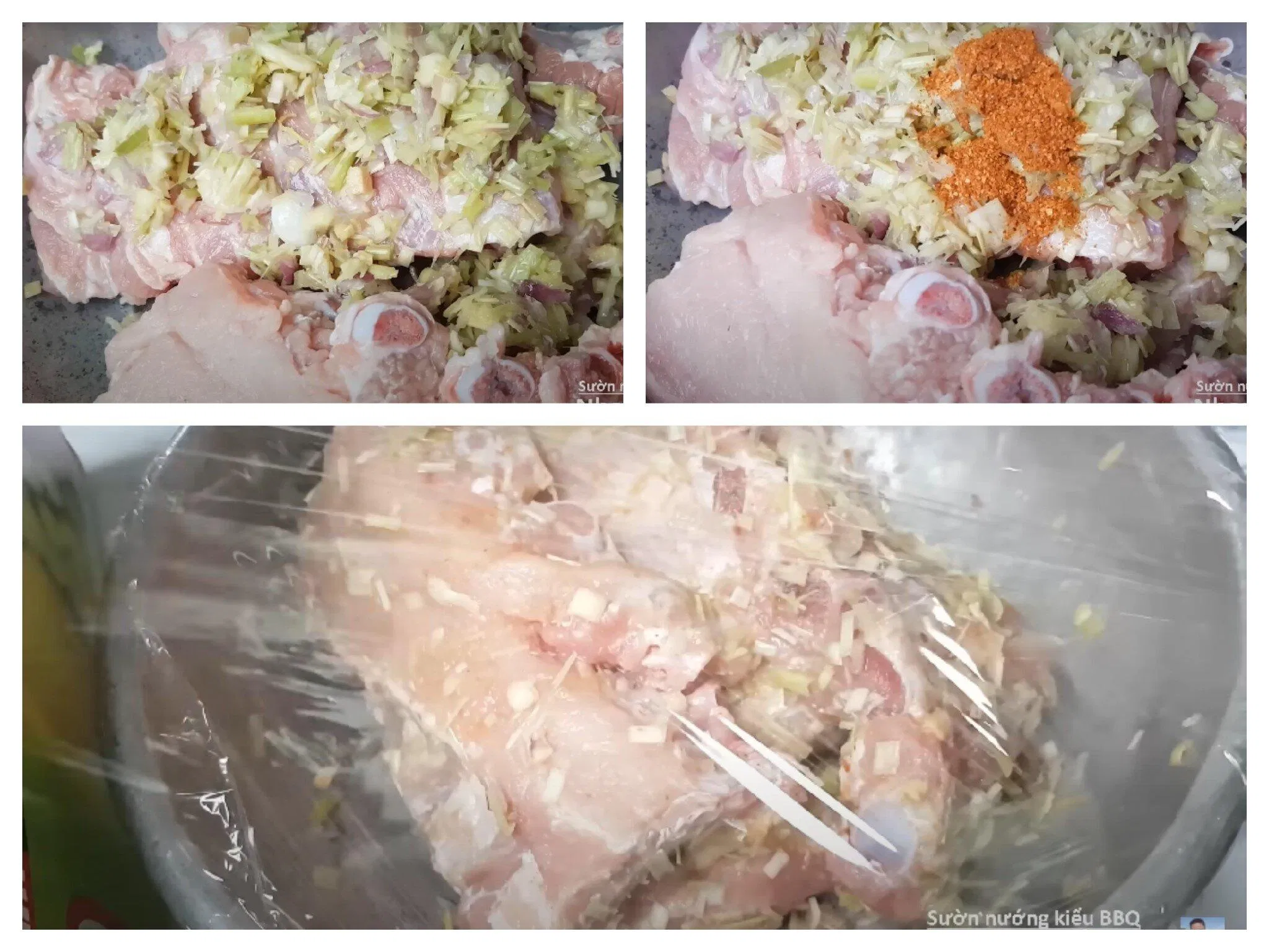 Ướp sườn trong vòng 1h