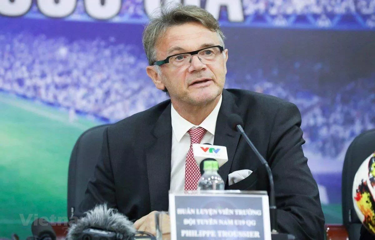 Tháng 9/2019, HLV Philippe Troussier đã được LĐBĐ Việt Nam bổ nhiệm vào chức danh HLV trưởng U19 Việt Nam (Ảnh: Internet)