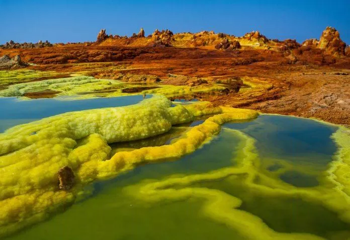 Vùng trũng Danakil, Ethiopia - Nguồn: Internet Vùng trũng Danakil, Ethiopia - Nguồn: Internet