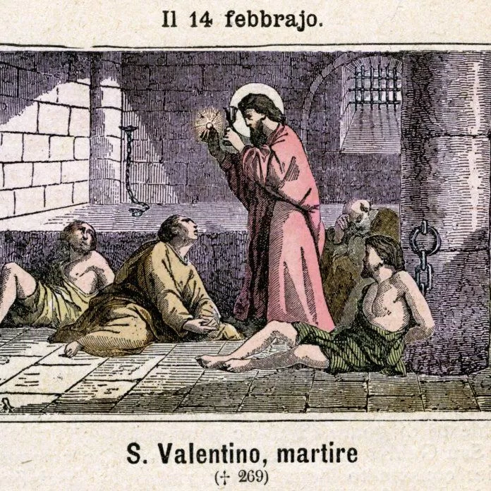 Thánh Valentine đại diện cho ngày lễ tình nhân. (Ảnh: Internet) Thánh Valentine đại diện cho ngày lễ tình nhân. (Ảnh: Internet)