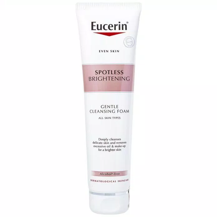 Sữa rửa mặt trắng da Eucerin Spotless Brightening Cleansing Foam (Nguồn: Internet)