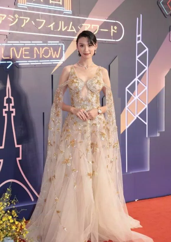Nữ người mẫu, diễn viên người Hong Kong Vương Đan Ni tại buổi lễ (Ảnh: Internet)