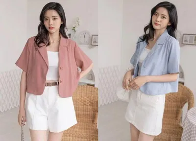 Mẫu áo vest nữ hot hit 2023, đáng sắm nhất mùa hè này. (Ảnh: Internet)