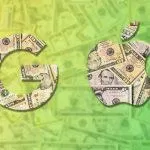 Google phải trả số tiền rất lớn cho Apple để duy trì vị thế (Ảnh: Internet)