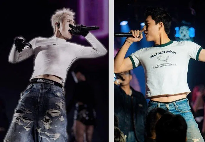Các nam idol có tầm ảnh hưởng đến giới trẻ hiện nay diện áo baby tee (Nguồn: Internet)