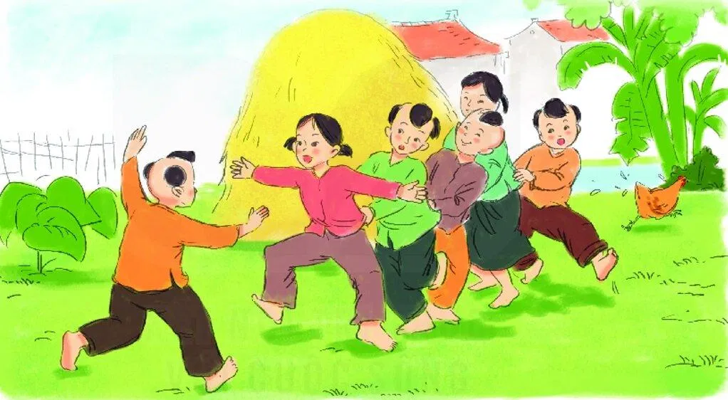 Bài thuyết minh về trò chơi dân gian: Rồng rắn lên mây