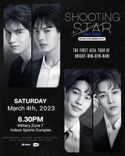 Shooting star in Ho Chi Minh City (Nguồn ảnh: Internet)