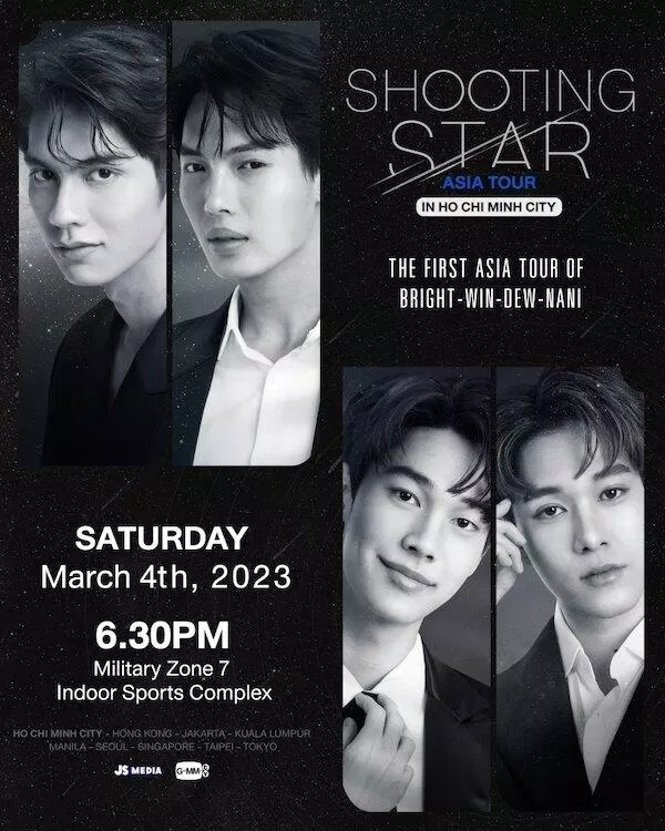 Shooting star in Ho Chi Minh City (Nguồn ảnh: Internet)