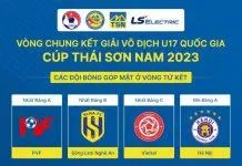 8 đội bóng lọt vào tứ kết U17 Quốc gia 2023