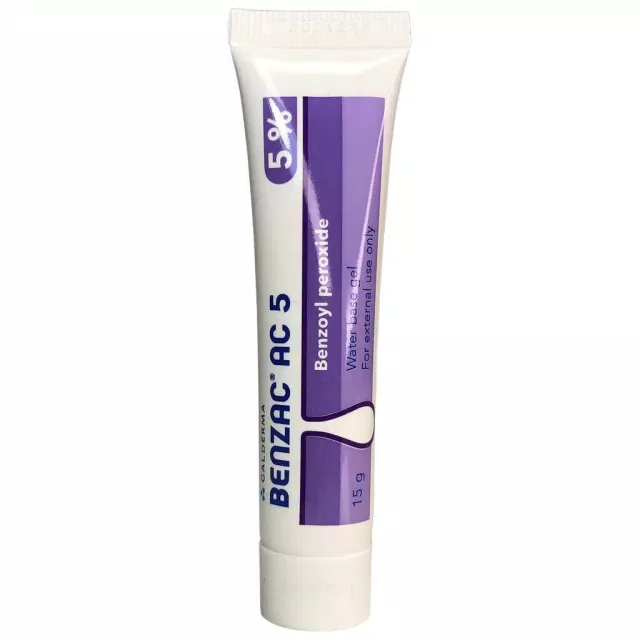 Kem Trị Mụn Galderma Benzac AC 5 (ảnh: internet)