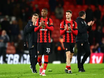 Bournemouth vẫn chưa thể thoát ra khỏi vũng lầy cuối bảng Premier League sau chuỗi trận kém cỏi đầu năm 2023 (Ảnh: Internet) Bournemouth vẫn chưa thể thoát ra khỏi vũng lầy cuối bảng Premier League sau chuỗi trận kém cỏi đầu năm 2023 (Ảnh: Internet)