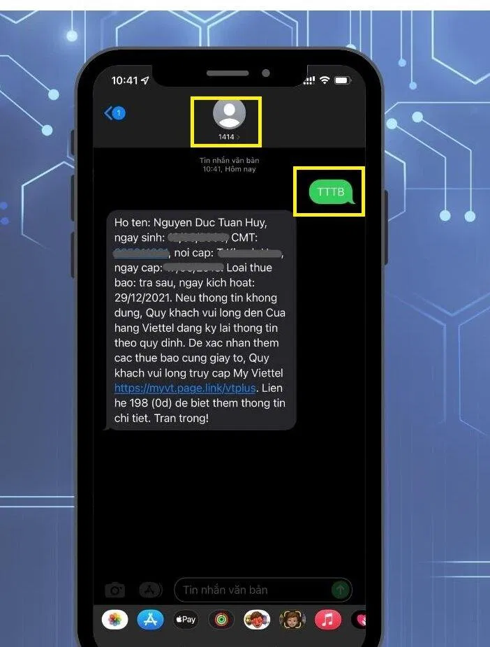 Kiểm tra sim chính chủ chung cho mọi nhà mạng