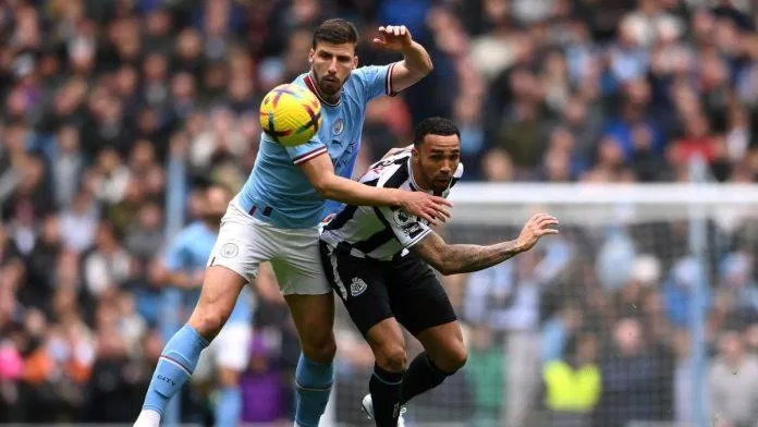 Callum Wilson là cầu thủ có nhiều cơ hội trong hiệp 1 với Man City nhưng đều bỏ lỡ (Ảnh: Internet) Callum Wilson là cầu thủ có nhiều cơ hội trong hiệp 1 với Man City nhưng đều bỏ lỡ (Ảnh: Internet)