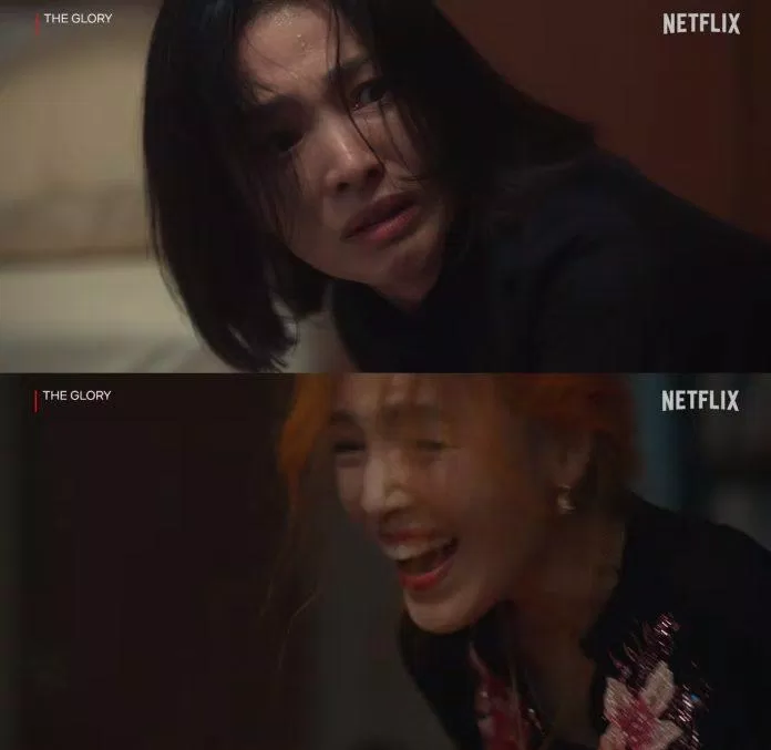 Moon Dong Eun đau đớn khi đối mặt với mẹ. (Ảnh: Internet)