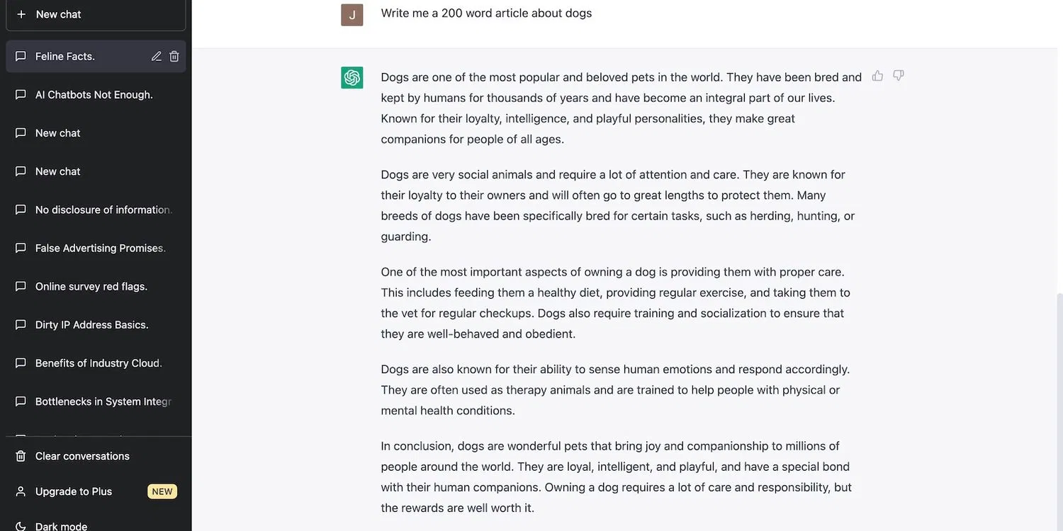 Cách viết theo khuôn mẫu tương tự (Ảnh: Internet) 8 lý do trí tuệ nhân tạo AI chưa thể viết content tốt bằng người thật Chatbot ai chatbot viết văn ChatGPT đạo văn kiểm tra lý do ngôn ngữ phổ biến phong cách Rộng rãi sáng tạo nội dung thông tin trí tuệ nhân tạo trí tuệ nhân tạo AI Viết content