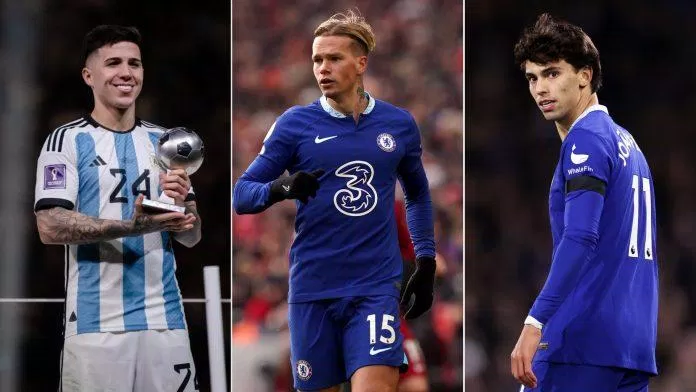 Enzo Fernandez, Mudryk, Joao Felix là những bom tấn mới nhất tại Chelsea trong mùa giải năm nay (Ảnh: Internet) Enzo Fernandez, Mudryk, Joao Felix là những bom tấn mới nhất tại Chelsea trong mùa giải năm nay (Ảnh: Internet)