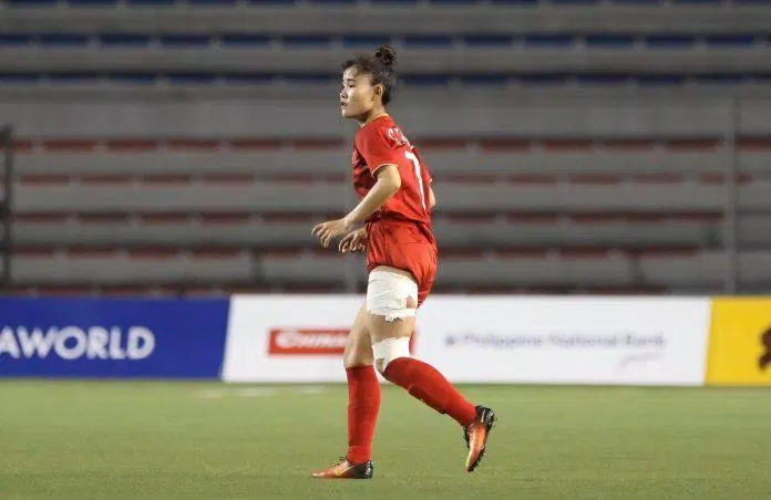 Chấn thương của Chương Thị Kiều đến từ trận đấu của ĐT Việt Nam vs ĐT Thái Lan tại SEA Games 30 năm 2019 (Ảnh: Internet) Chấn thương của Chương Thị Kiều đến từ trận đấu của ĐT Việt Nam vs ĐT Thái Lan tại SEA Games 30 năm 2019 (Ảnh: Internet)