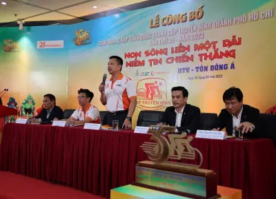 Khởi tranh giải đua xe đạp cúp Truyền hình TPHCM lần thứ 35 (Ảnh: Internet) Khởi tranh giải đua xe đạp cúp Truyền hình TPHCM lần thứ 35 (Ảnh: Internet)