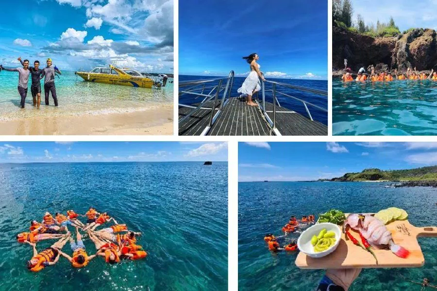 Các hoạt động vui chơi và trải nghiệm trên đảo (Ảnh: Internet) Các hoạt động vui chơi và trải nghiệm trên đảo (Ảnh: Internet)