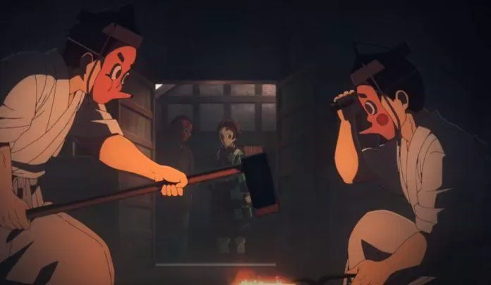 Bối cảnh chính của Season 3 Kimetsu no Yaiba diễn ra tại làng thợ rèn - nơi Tanjiro cùng đồng đội tới sửa chữa vũ khí. (Ảnh: Internet)