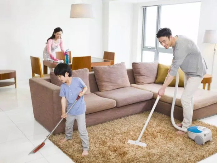 Dọn dẹp nhà cửa (Nguồn: Internet)