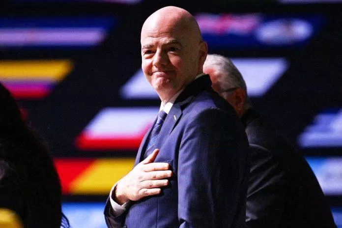 Chủ tịch đương nhiệm Gianni Infantino là ứng cử viên duy nhất và đã nhận được sự tín nhiệm cao cho cương vị Chủ tịch FIFA nhiệm kỳ 2023- 2027 (Ảnh: Internet) Chủ tịch đương nhiệm Gianni Infantino là ứng cử viên duy nhất và đã nhận được sự tín nhiệm cao cho cương vị Chủ tịch FIFA nhiệm kỳ 2023- 2027 (Ảnh: Internet)
