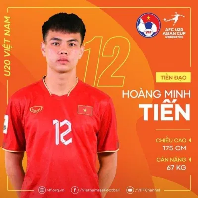 Hoàng Minh Tiến được đôn lên đội 1 HAGL (Ảnh: Internet) Hoàng Minh Tiến được đôn lên đội 1 HAGL (Ảnh: Internet)