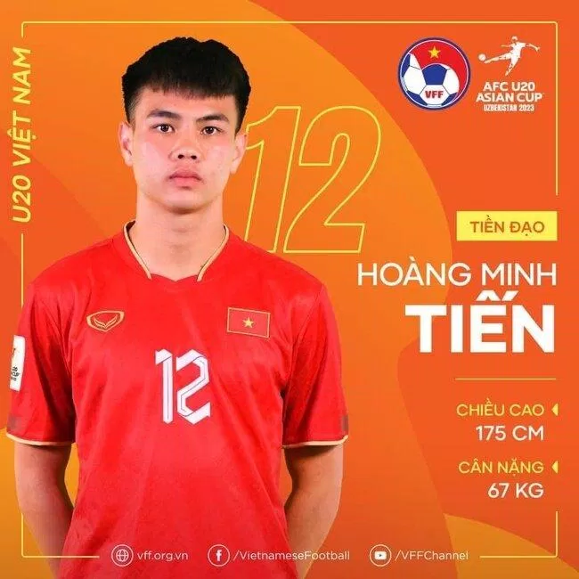 Hoàng Minh Tiến được đôn lên đội 1 HAGL (Ảnh: Internet) Hoàng Minh Tiến được đôn lên đội 1 HAGL (Ảnh: Internet)
