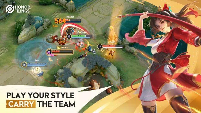 Vương Giả Vinh Diệu - tựa game thành công nhất của Tencent thời điểm hiện tại (Nguồn: Internet) Vương Giả Vinh Diệu - tựa game thành công nhất của Tencent thời điểm hiện tại (Nguồn: Internet)