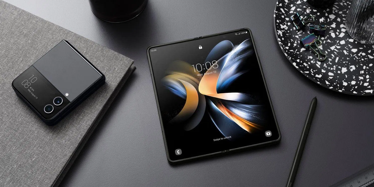 Điện thoại màn hình gập của Samsung (Ảnh: Internet) Điện thoại màn hình gập của Samsung (Ảnh: Internet)