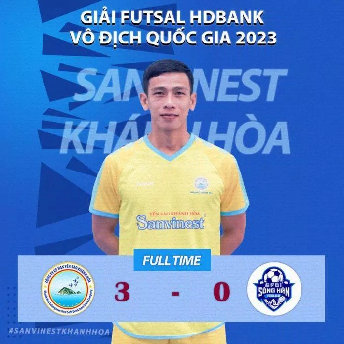 Sanvinest Khánh Hoà đánh bại GFDI sông Hàn với tỉ số 3-0 (Ảnh: Internet) Sanvinest Khánh Hoà đánh bại GFDI sông Hàn với tỉ số 3-0 (Ảnh: Internet)