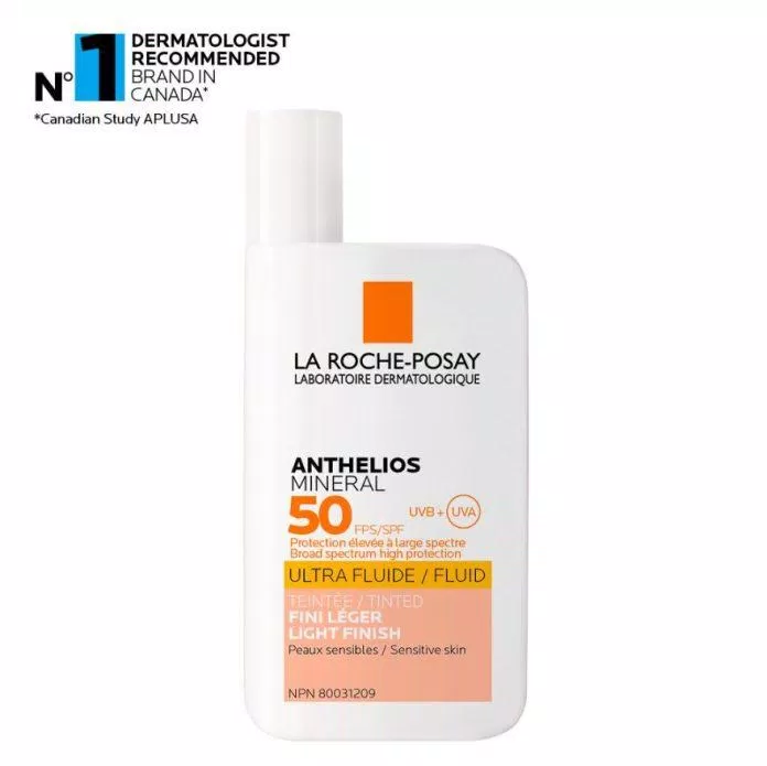 Kem chống nắng La Roche-Posay Tinted Mineral Anthelios Light Fluid Sunscreen SPF 50. (Nguồn: Internet).