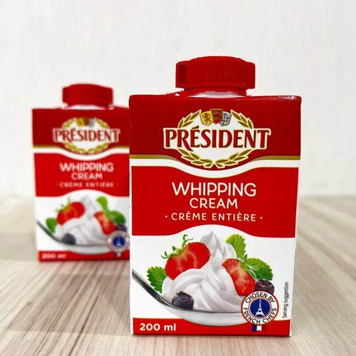 TOP whipping cream chất lượng, được yêu thích nhất hiện nay. (Ảnh: Internet)