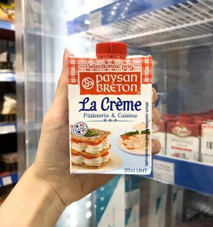 TOP whipping cream chất lượng, được yêu thích nhất hiện nay. (Ảnh: Internet)