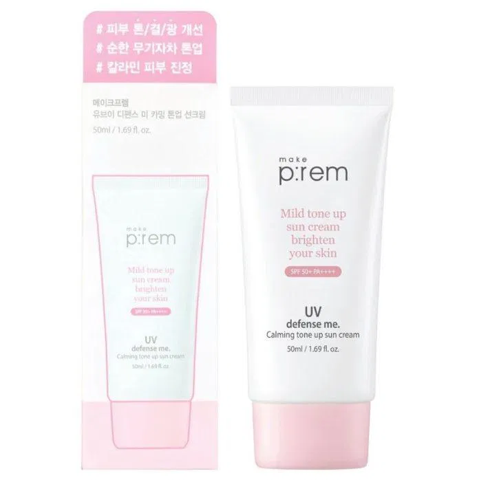 Dòng kem chống nắng nâng tone mới của Make P:rem giúp làm sáng da tự nhiên. (Nguồn: Internet).