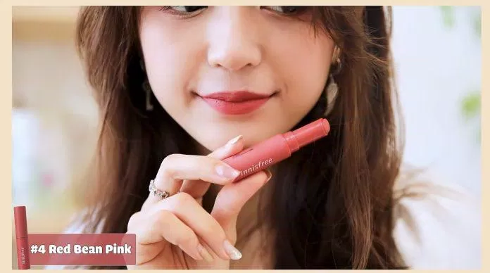 Màu Red Bean Pink Innisfree Vivid Cotton Stick (nguồn: Internet)
