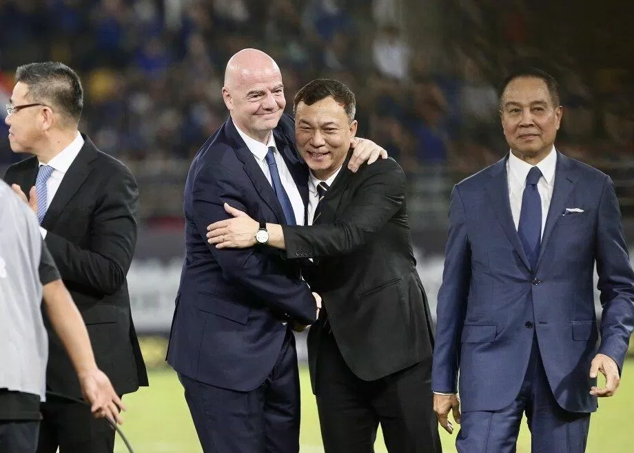 Chủ tịch VFF Trần Quốc Tuấn đã gửi thư chúc mừng ông Gianni Infantino (Ảnh: Internet)