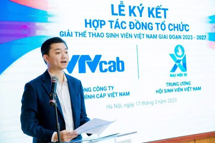 Ông Nguyễn Minh Triết, Bí thư Ban Chấp hành Trung ương Đoàn, Chủ tịch Trung ương Hội Sinh viên Việt Nam phát biểu tại buổi lễ (Ảnh: Internet) Ông Nguyễn Minh Triết, Bí thư Ban Chấp hành Trung ương Đoàn, Chủ tịch Trung ương Hội Sinh viên Việt Nam phát biểu tại buổi lễ (Ảnh: Internet)