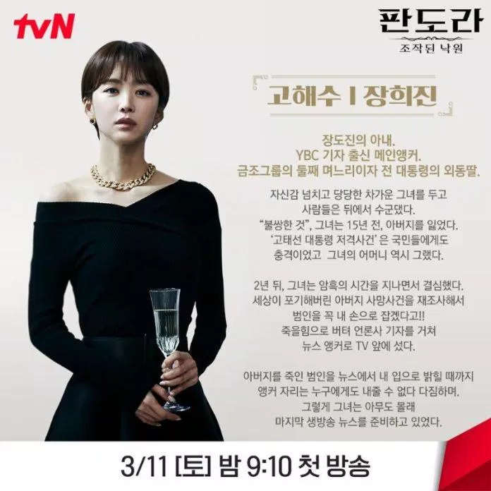 Jang Hee Jin vai Go Hae Soo. Nguồn: tvN