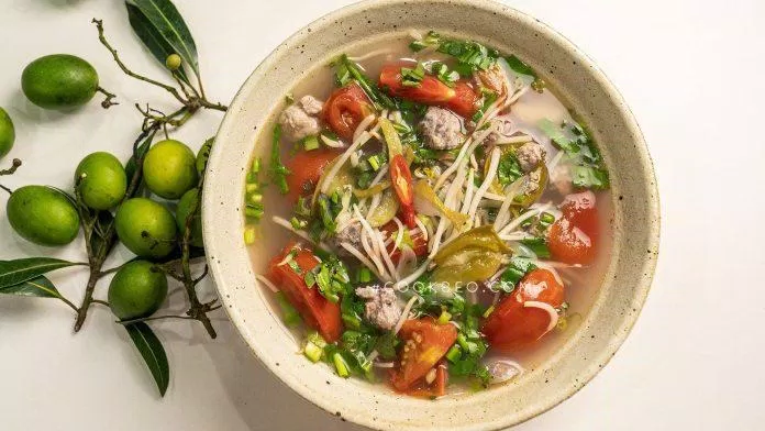 Canh chua quả thanh trà (Ảnh: Internet) Canh chua quả thanh trà (Ảnh: Internet)