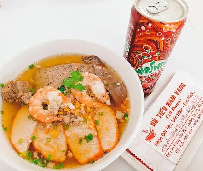 Tô hủ tiếu chất lượng tại quán Mười Đoàn - ảnh: internet