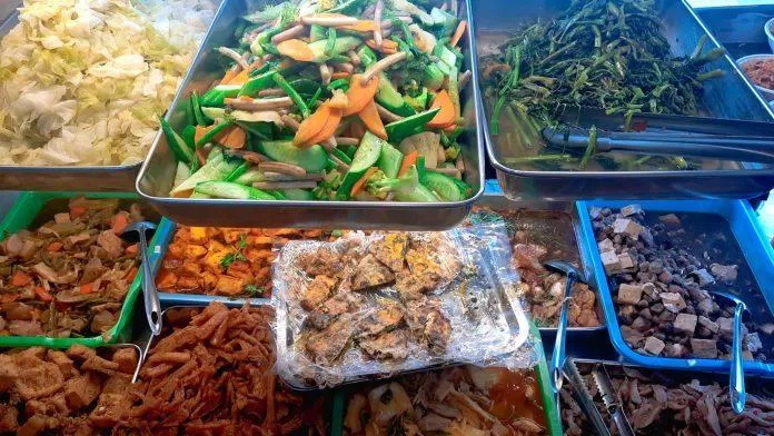 Cơm chay Tịnh Độ (Ảnh: Internet)