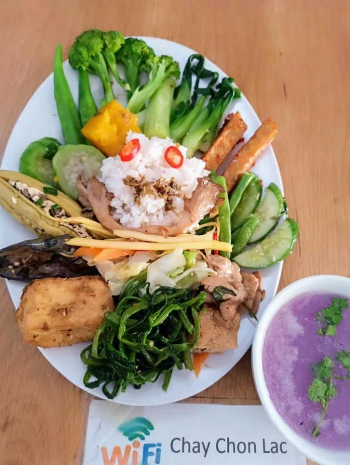 Quán chay Chơn Lạc (Ảnh: Internet)