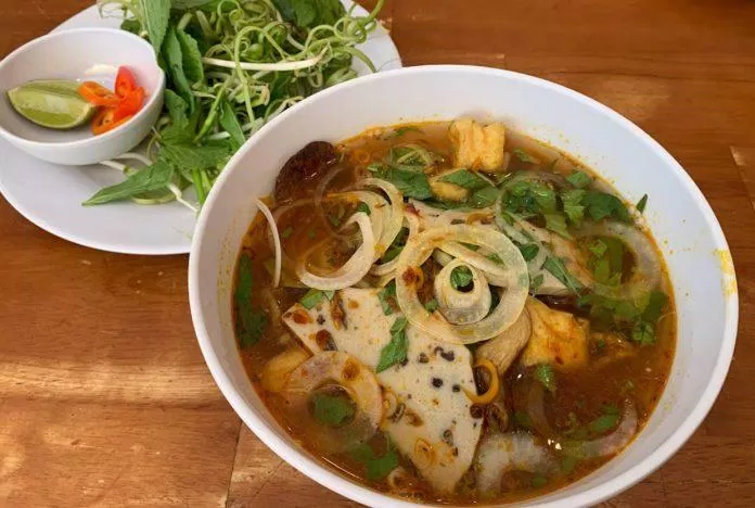 Món bún của quán. (Ảnh: Internet)
