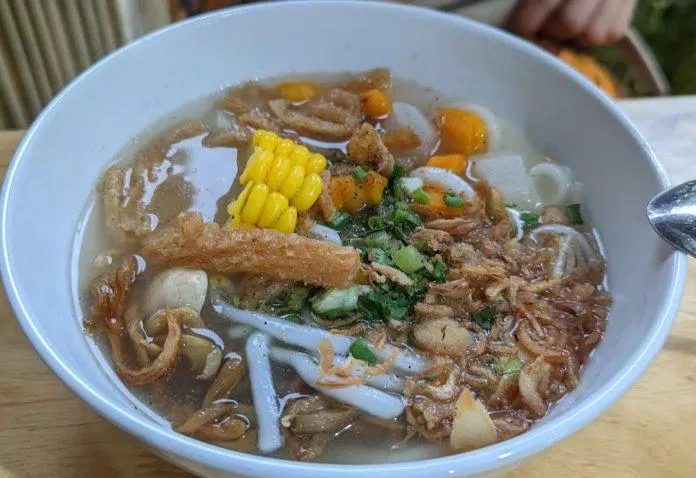 Món chay của quán. (Ảnh: Internet)
