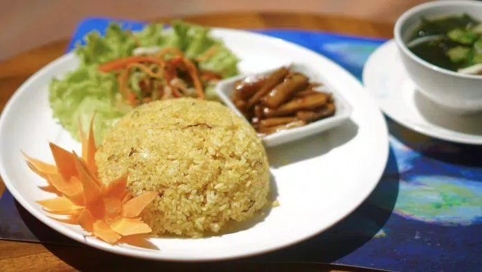 Nhà hàng chay và cà phê Bông Súng Vegetarian chi nhánh 1 (Ảnh: Internet)