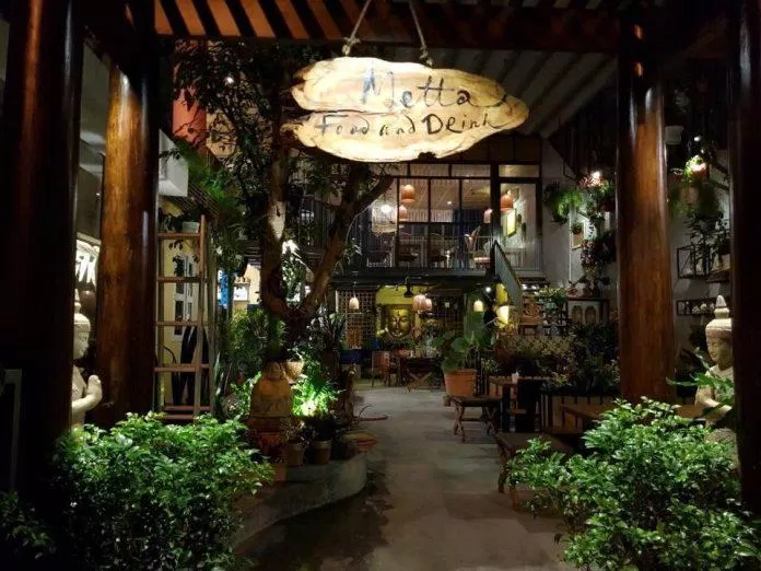 Không gian quán metta vegetarian ( Nguồn: Internet)