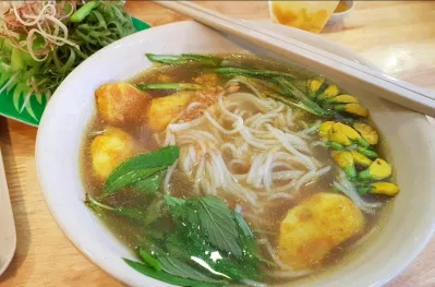 Món bún cá của quán. (Ảnh: Internet)
