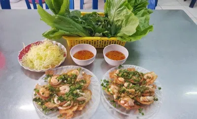Bánh khọt của quán. (Ảnh: Internet)